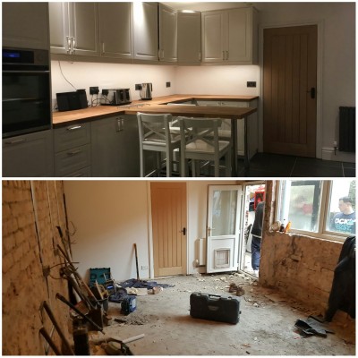 Full kitchen refurbishment.